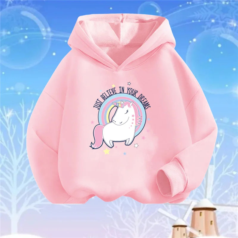 Deine charmante Einhorn Jacke in Rot