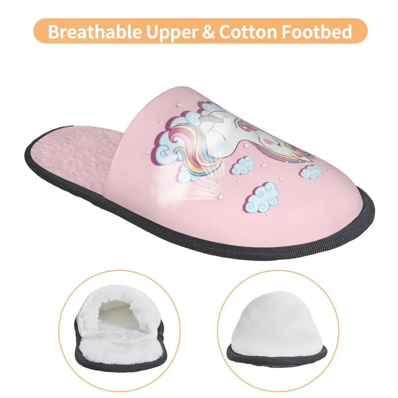 Fantasievolle Einhorn Hausschuhe für dich!