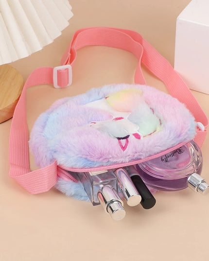 Deine zauberhafte Einhorn Plüsch-Tasche