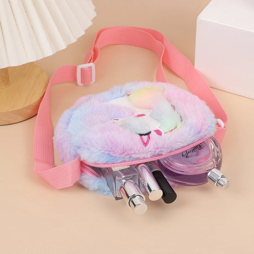 Deine zauberhafte Einhorn Plüsch-Tasche