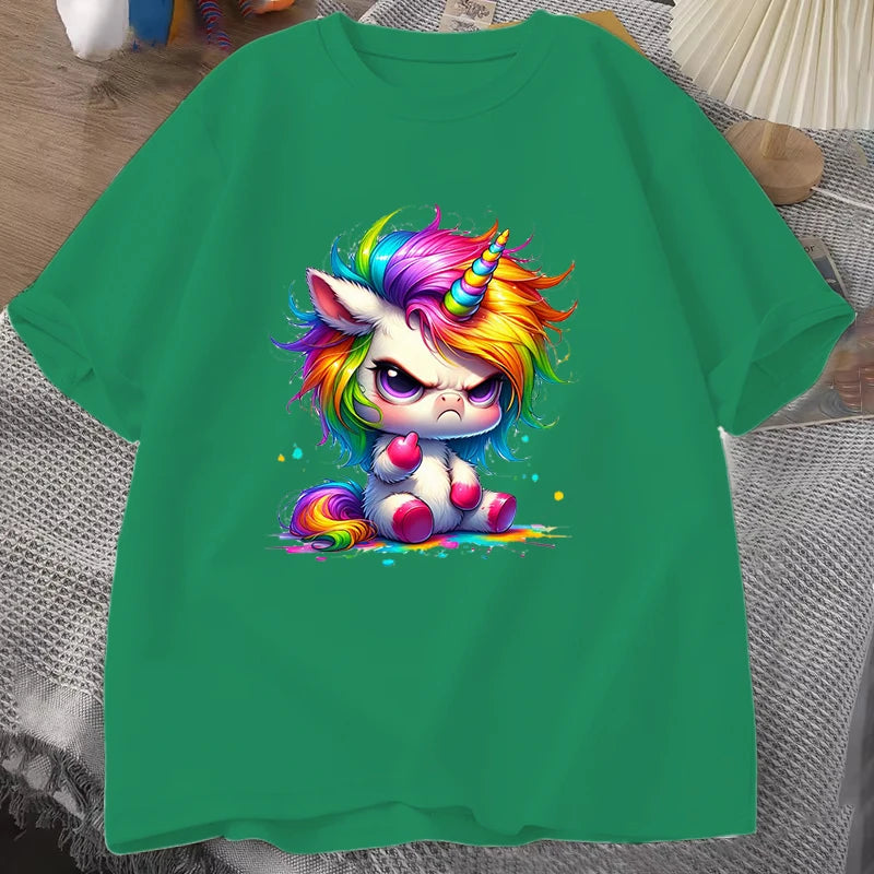 Dein schwarzer Einhorn Hoodie – einfach