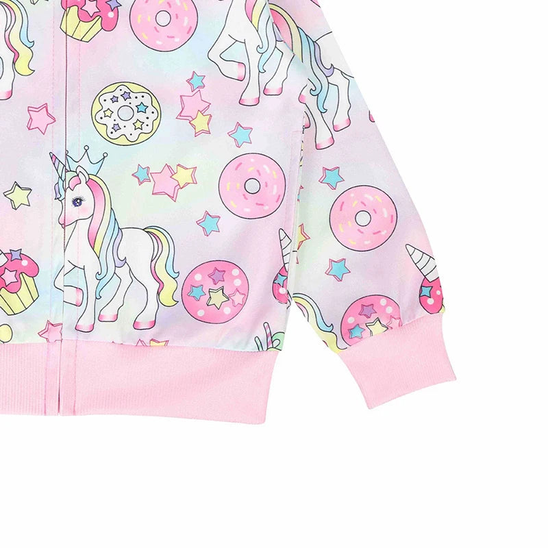Deine zauberhafte Einhorn Jacke für kleine