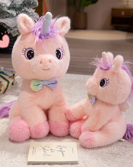 Dein süßer Regenbogen Engel Einhorn Kissen!