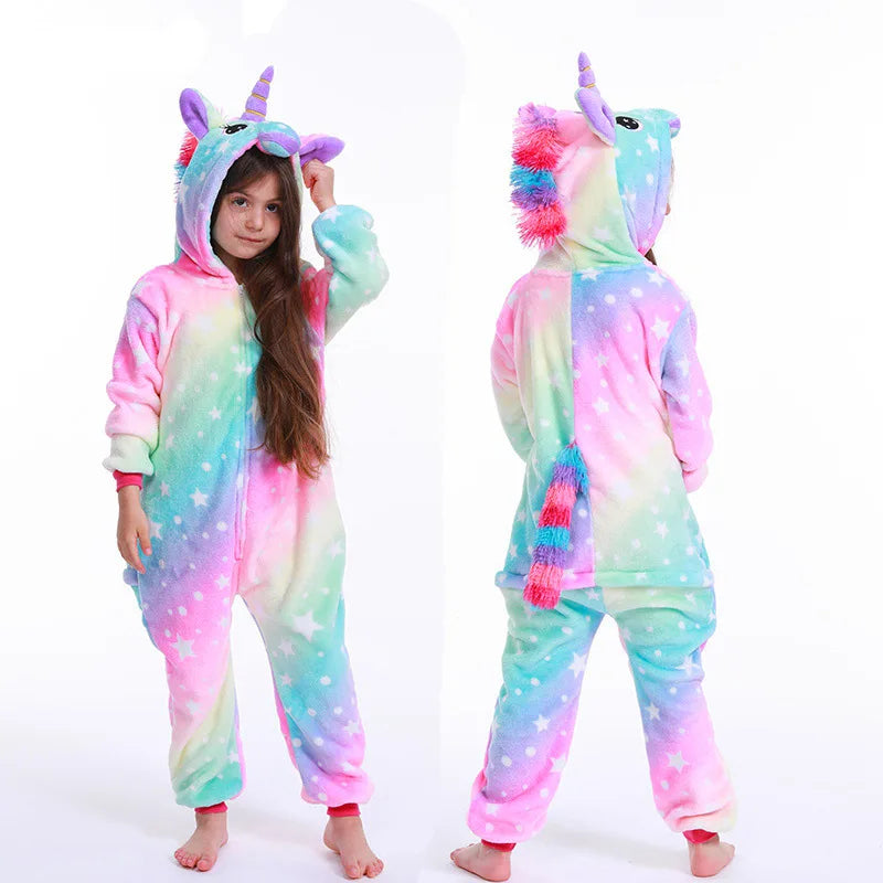 Dein kuscheliger Einhorn Onesie in Lila!