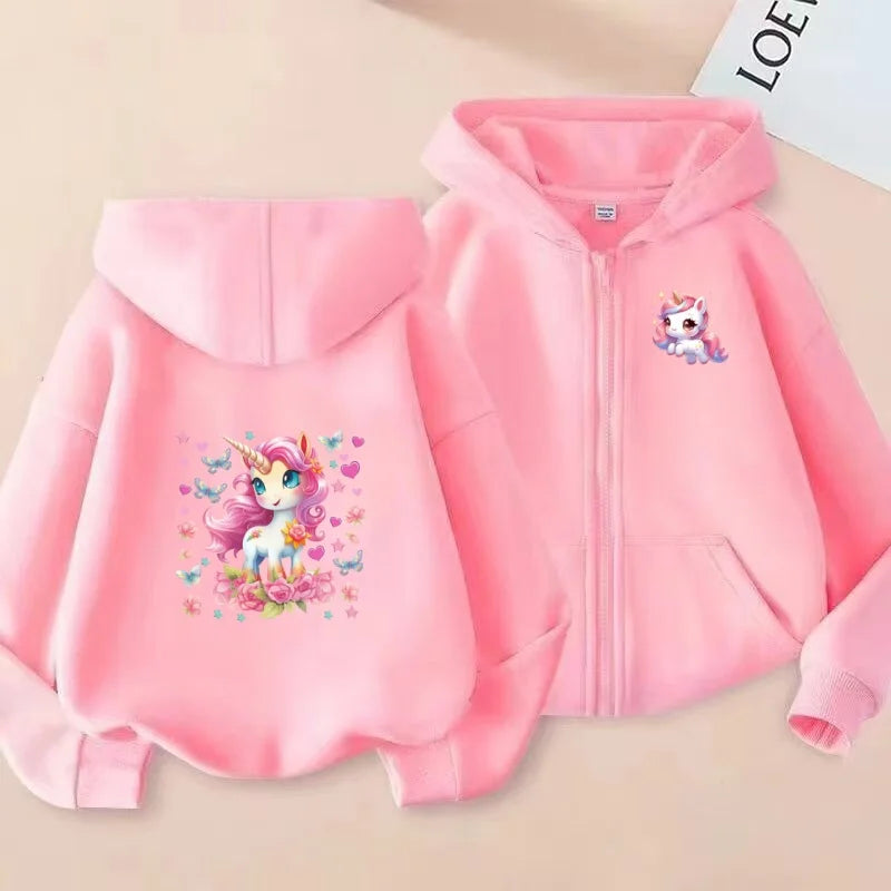 Deine neue Einhorn Jacke in bezauberndem