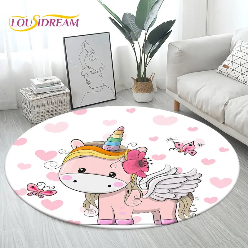 Dein runder Einhorn Sessel zum Spielen!
