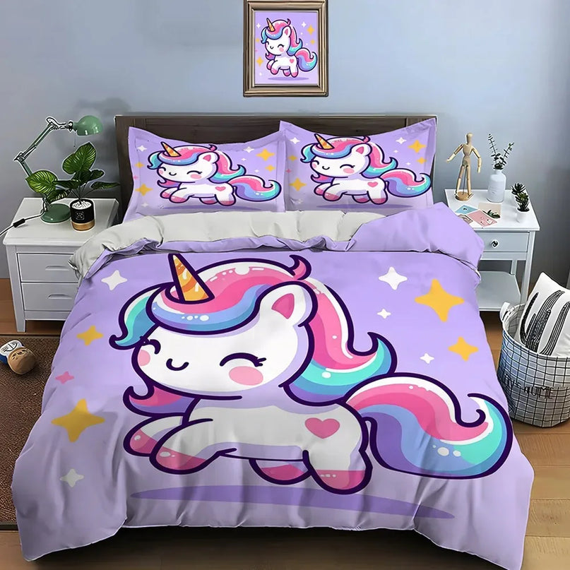 Deine Einhorn Bettwäsche für traumhafte