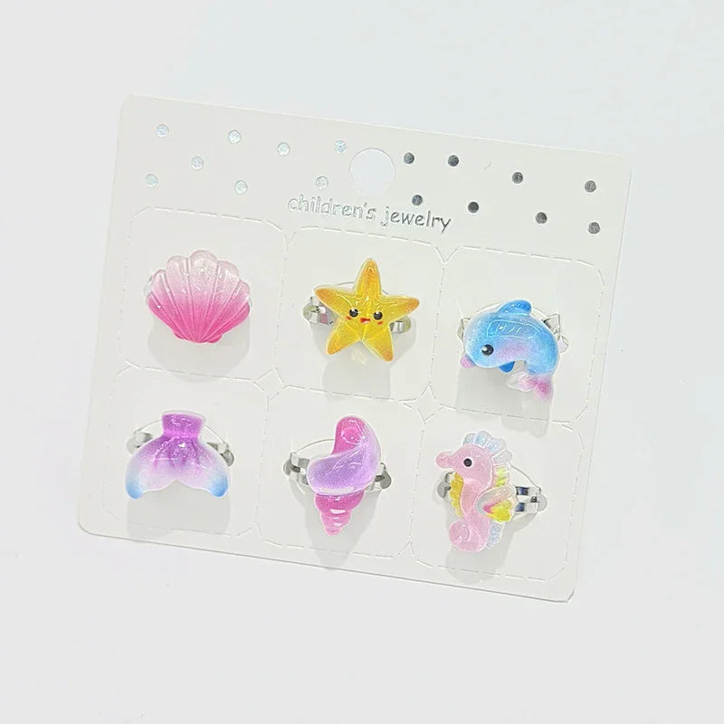 Süße Einhorn Ringe für kleine Prinzessinnen!