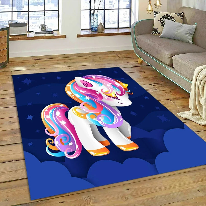 Dein Einhorn Sessel als 3D Traum-Teppich!