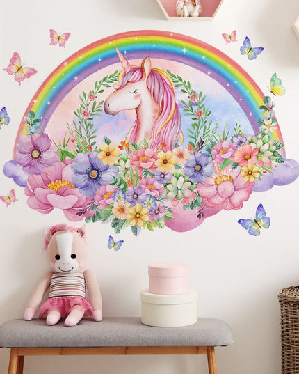 Großes Einhorn Wandtattoo – Dein magischer