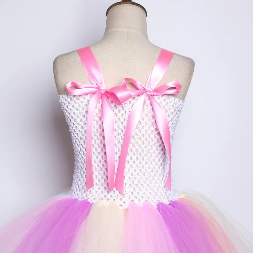 Dein süßes Einhorn Tutu Kostüm in Pastell!