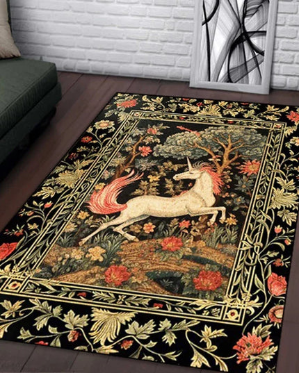 Dein Einhorn Teppich im Vintage-Stil!