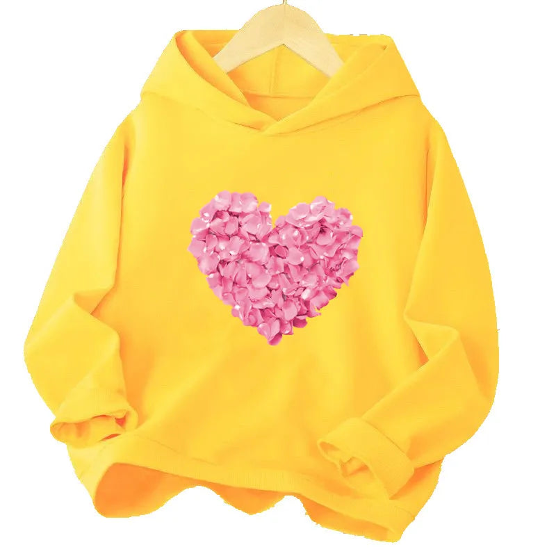 Dein cooler Einhorn Hoodie in Rot!