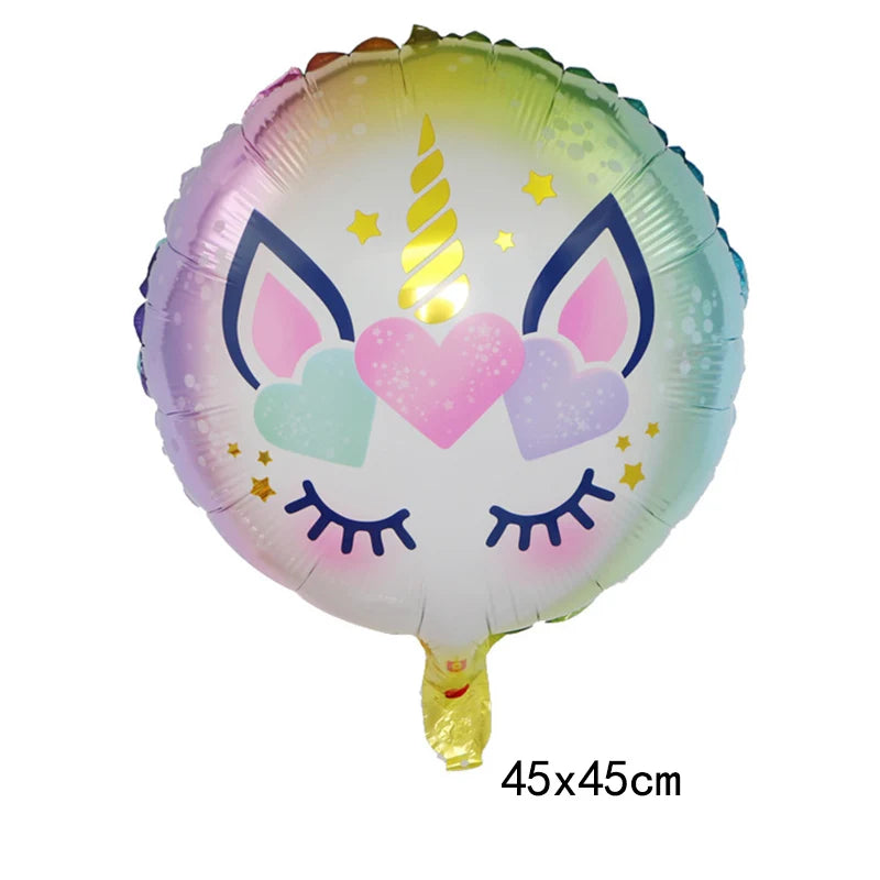 Dein Einhorn Kuscheltier Ballon-Set