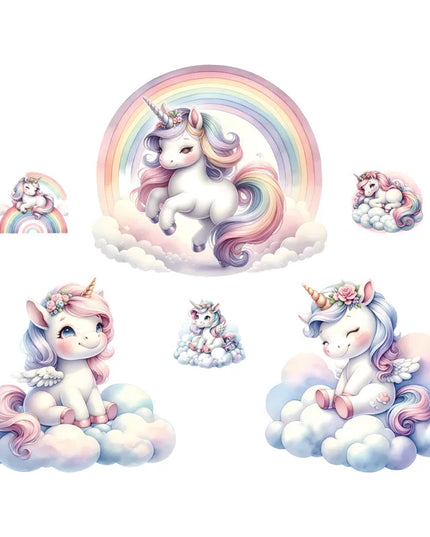 Dein Einhorn Wandtattoo für süße Träume!