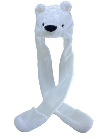 Deine kuschelige Einhorn-Mütze mit Pfoten!