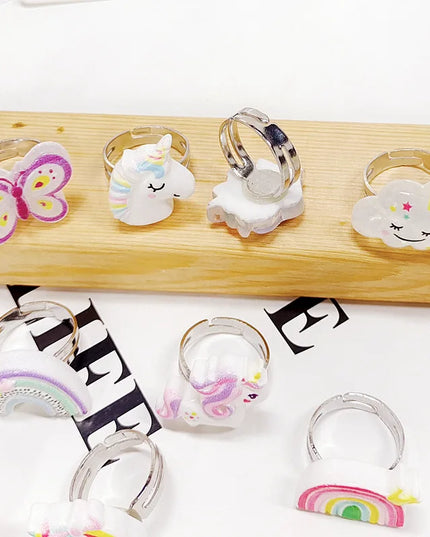 Dein verstellbarer Einhorn Ring Spaß!