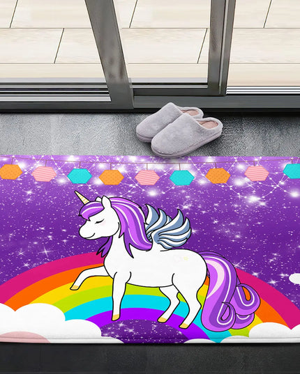 Dein süßer Einhorn Teppich in Pink!