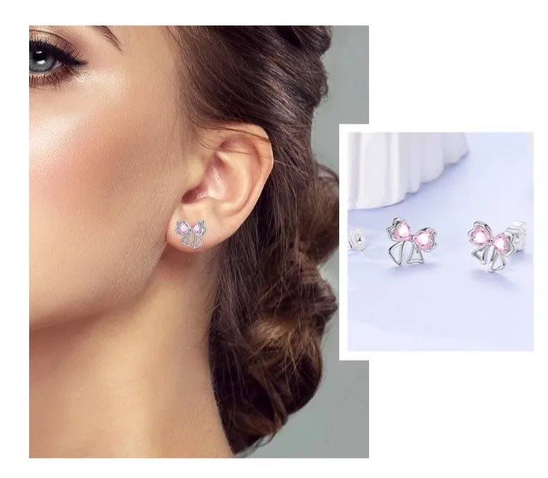 Niedliche Einhorn Ohrringe mit blauen Augen!