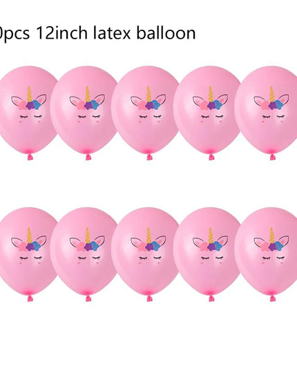 Feiere magisch mit diesen Einhorn Ballons!