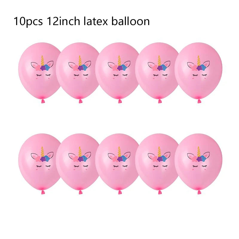 Feiere magisch mit diesen Einhorn Ballons!