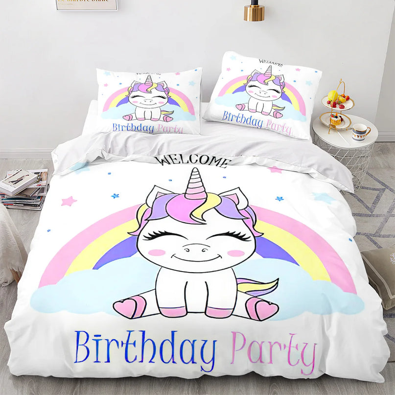 Deine Galaktische Einhorn Bettwäsche