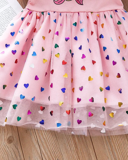 Dein zauberhaftes Einhorn Kleid in Pink!