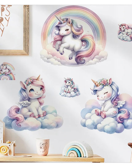 Dein Einhorn Wandtattoo für süße Träume!