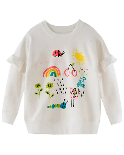 Dein strahlender Regenbogen Einhorn Hoodie