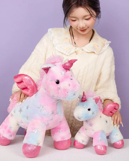 Dein Glitzerndes Einhorn Plüschtier mit