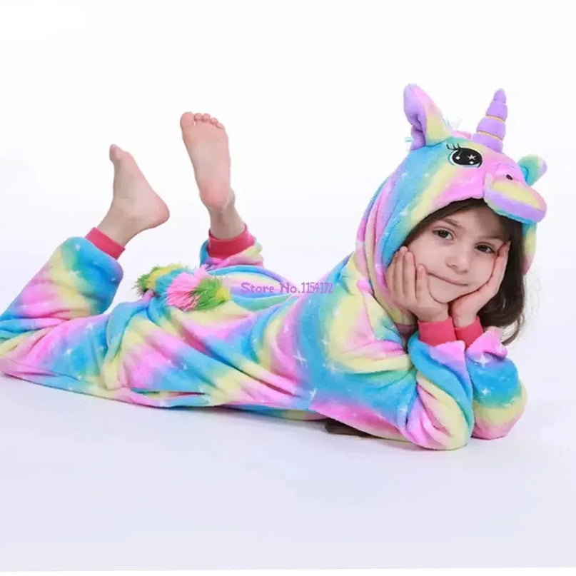 Dein kuscheliger Einhorn Onesie Panda-Style!