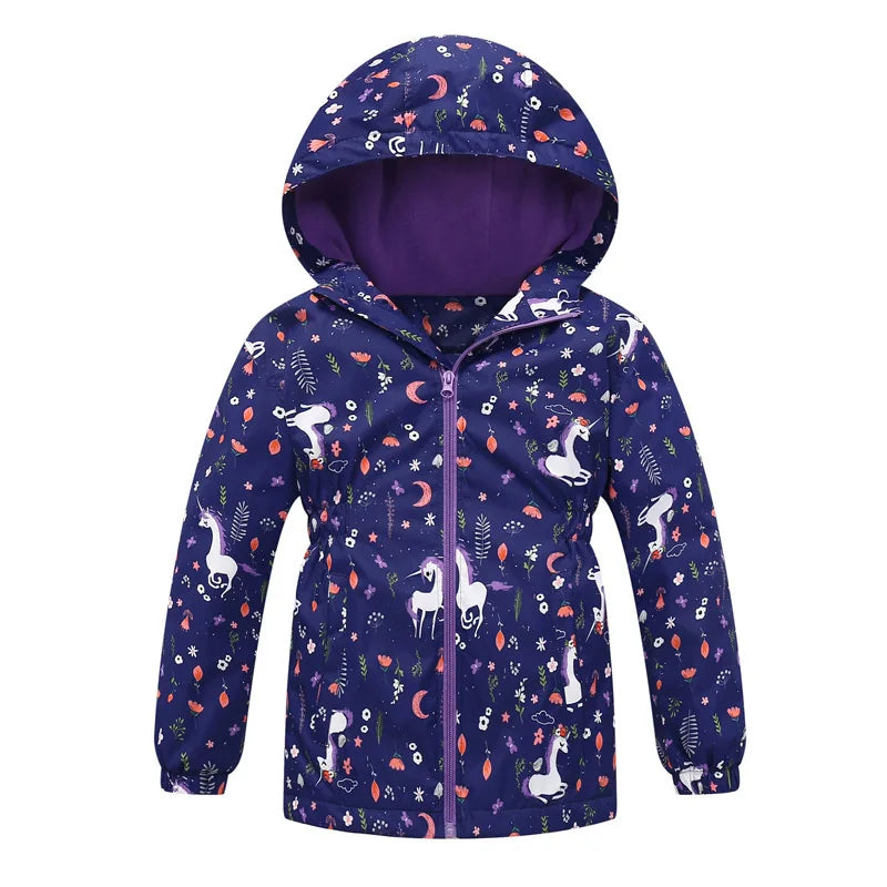 Deine wasserdichte Einhorn Jacke!