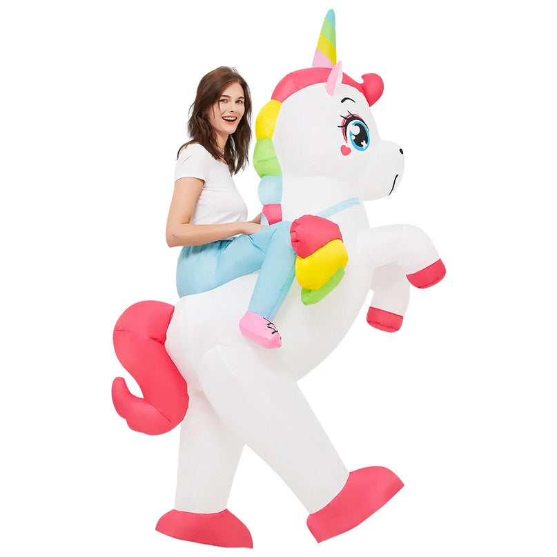 Reite auf Magie: Dein Aufblasbares Einhorn