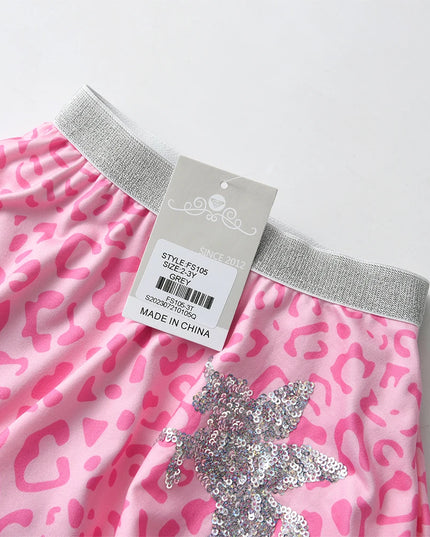 Deine Einhorn Leggings mit Glitzer-Rock