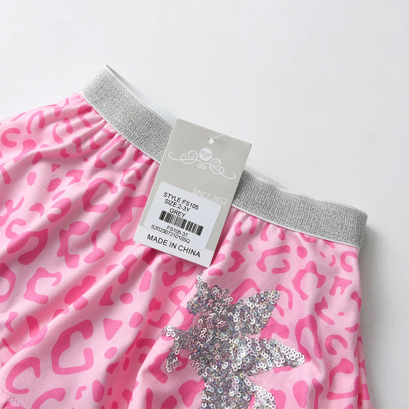Deine Einhorn Leggings mit Glitzer-Rock