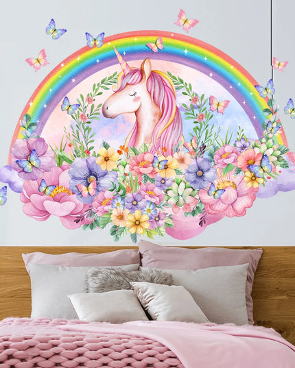 Großes Einhorn Wandtattoo – Dein magischer