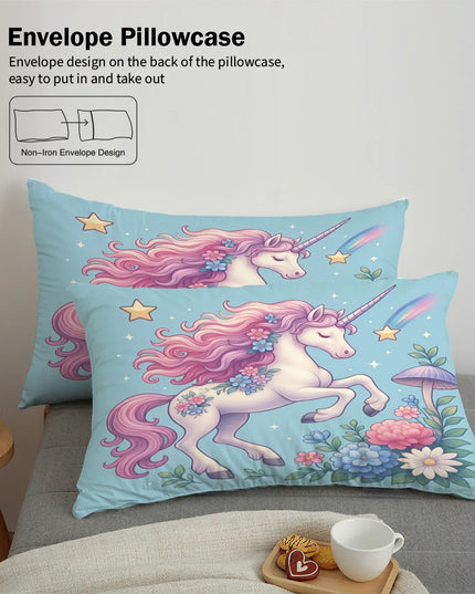 Deine verträumte Einhorn Bettwäsche