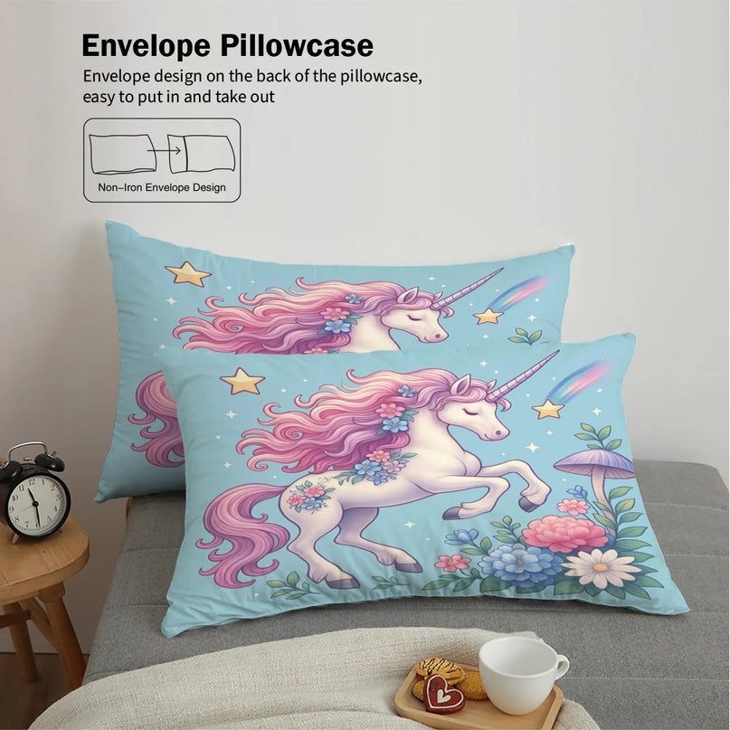 Deine verträumte Einhorn Bettwäsche