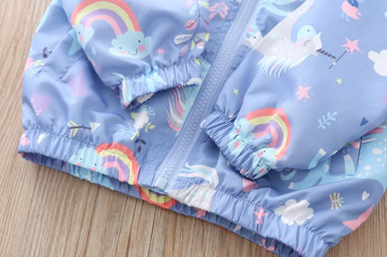 Frühlingsgefühle mit deiner Einhorn Jacke!