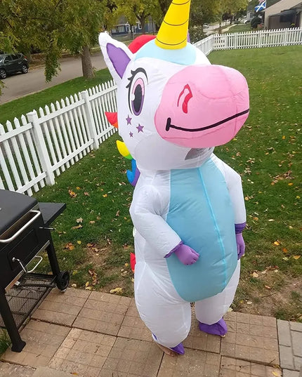 Dein leuchtendes Blaues Einhorn Kostuem