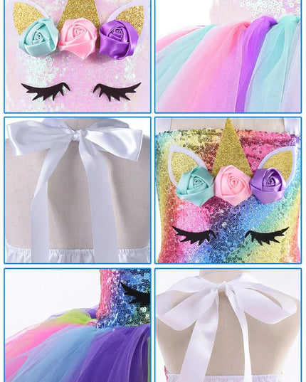 Dein traumhaftes Riesen Einhorn Tüllkleid!