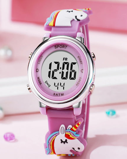 Deine magische Einhorn Uhr mit LED
