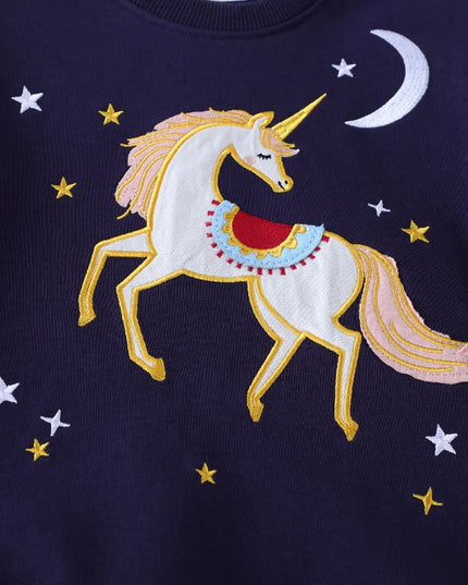 Dein glitzerndes Riesen Einhorn Sweatshirt!
