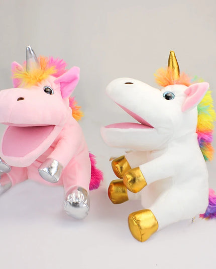 Dein interaktives Einhorn Handpuppen