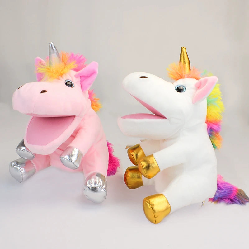 Dein interaktives Einhorn Handpuppen