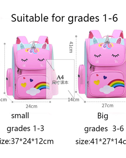 Dein großer lila Einhorn Rucksack für
