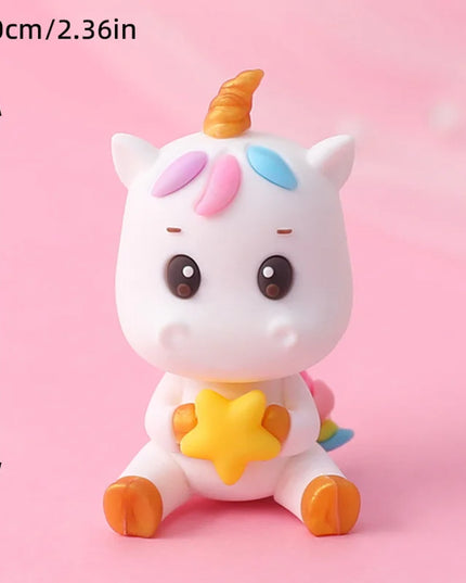 Regenbogen Einhorn Backform Topper