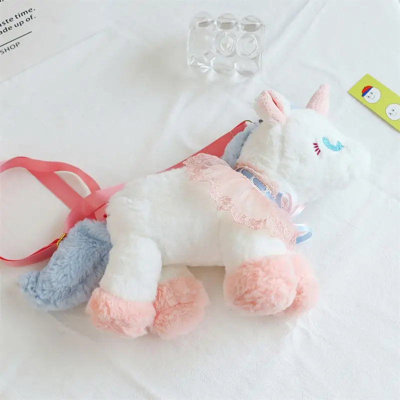 Dein flauschiger Einhorn Plüsch-Begleiter