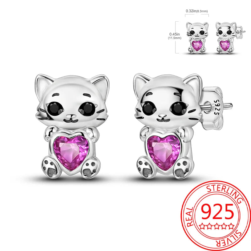 Tierische Einhorn Ohrringe, so zauberhaft!