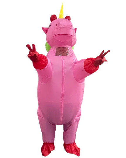 Dein süßes Aufblasbares Einhorn Kostuem!